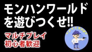 [マルチプレイ初心者歓迎]MHWモンスターハンターワールドを遊びつくせ[PS4Pro]