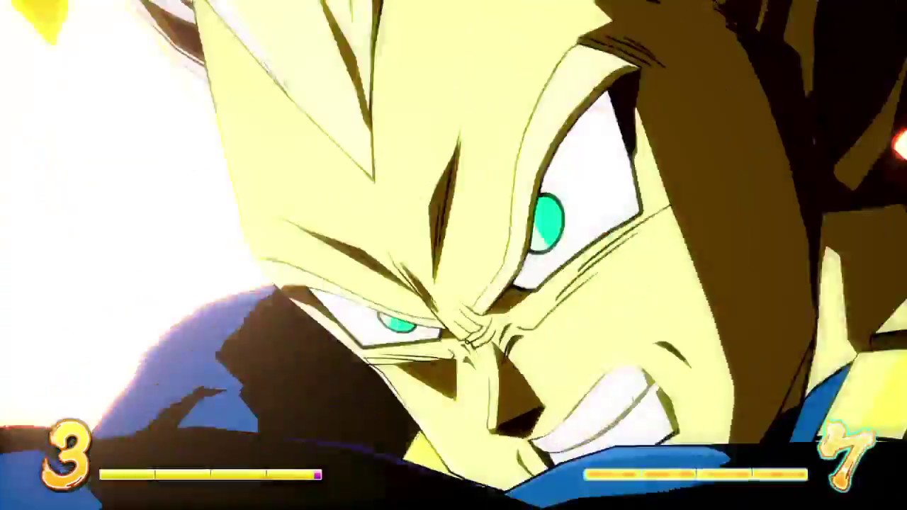 ドラゴンボール ファイターズ　超サイヤ人ベジータ　７４ＨＩＴコンボ