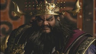 真・三國無双８ イベント『獣の至る処』暴虐不尽な董卓が呂布によって討たれるシーン