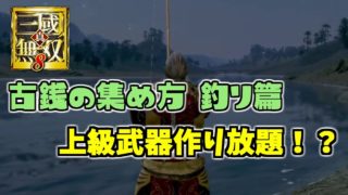 【真・三國無双8】 古銭を稼ぐ方法「釣り」編 【Dynasty Warriors 9】