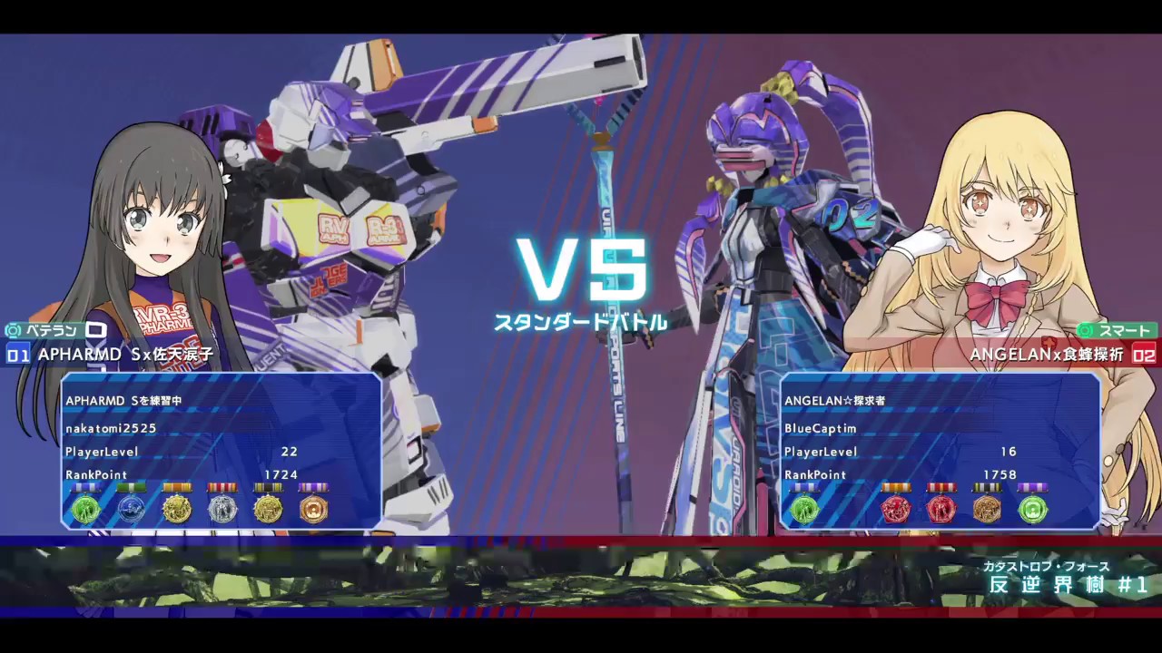 【禁書VO】CaptimバーチャロンTV ランクマッチ第48戦 とある魔術の電脳戦機 2018/2/19 とあるチャロン