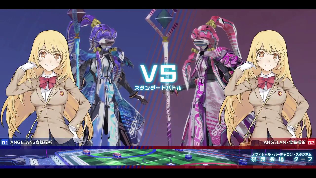 【禁書VO】CaptimバーチャロンTV 対戦相手視線 ランクマッチ第17戦 とある魔術の電脳戦機 2018/2/18 とあるチャロン