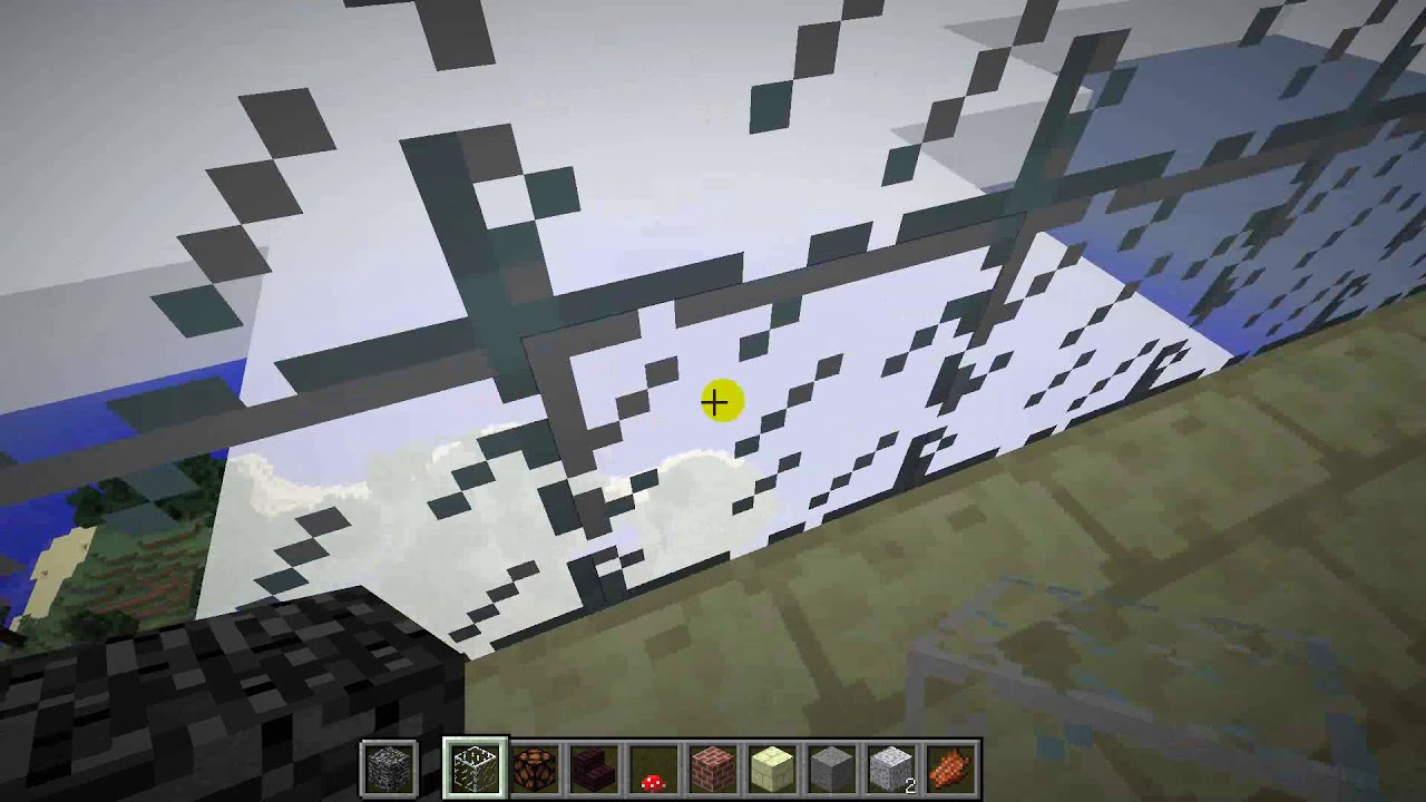 【Minecraft：マインクラフト】初めてのマイクラNo.6：。世界一高い所に、駅と空港を作っています。〔後編〕by ロボたん