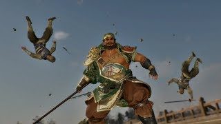 【真・三國無双８】一人で敵をなぎ倒す張飛の長坂橋仁王立ち【ムービー】