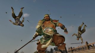 【真・三國無双８】一人で敵をなぎ倒す張飛の長坂橋仁王立ち【ムービー】