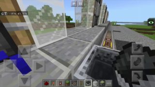マインクラフトpeでホームドア作ってみた(Tフリップ回路)