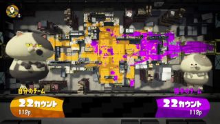 【スプラトゥーン2】ロングブラスターが強すぎてノックアウトで勝ってしまう　ゲーム実況プレイ ♥-♥