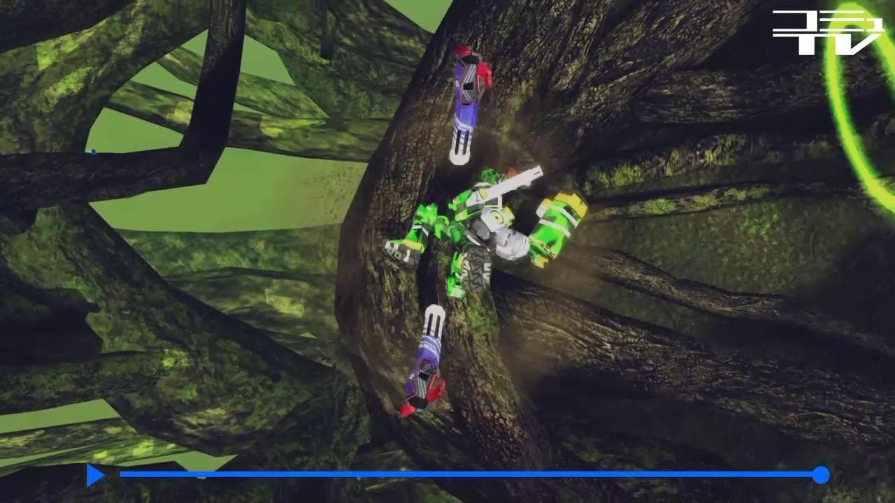 とある魔術の電脳戦機(バーチャロン)　バルバドス対アファームドS戦