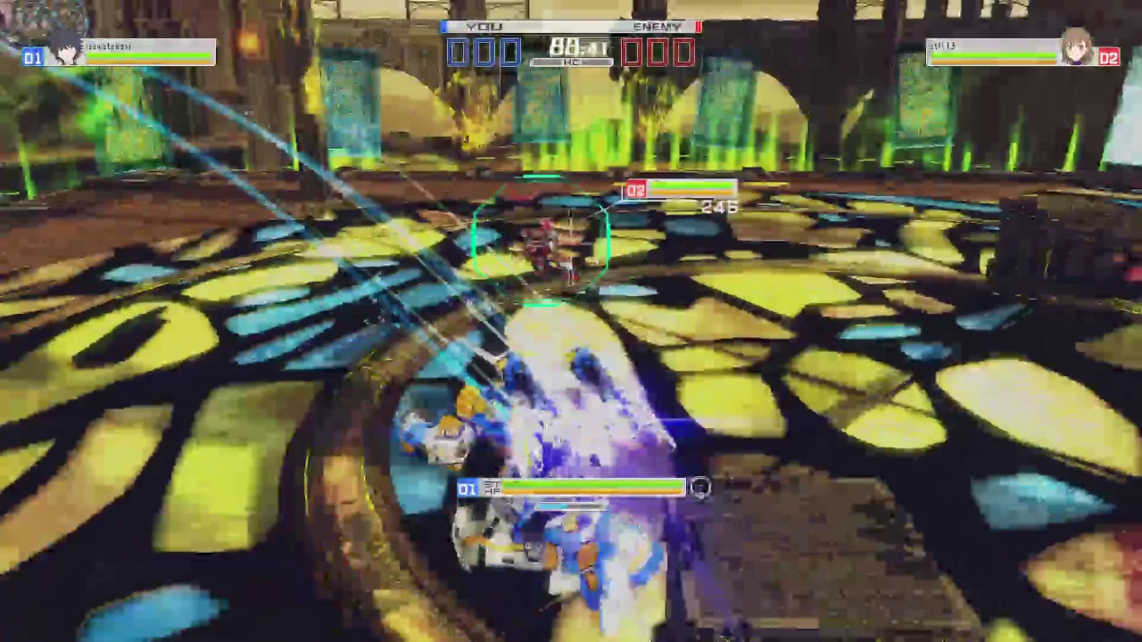 ［PS4 ］バーチャロン対戦する［とある魔術の電脳戦機］