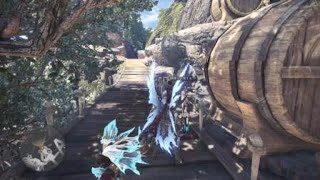 モンスターハンター：ワールド　プーギーを料理してもらおうとしたら逃げられた