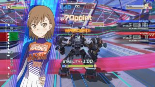 とある魔術の電脳戦機 雷電Bug Test 1