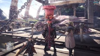 【PS4 Pro 俺のファンのコからのリクエスト配信】モンスターハンター：ワールドをまったりひきこもり生配信＃33☆アクション苦手な俺がPS4 Proから狩猟笛ハンターデビュー♪←