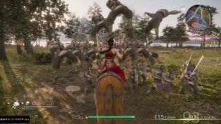 真・三國無双８_練師_基本アクション