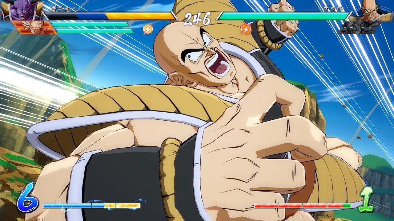 【ドラゴンボール ファイターズ】 トッププレイヤーリプレイ ナッパ 固定 180218