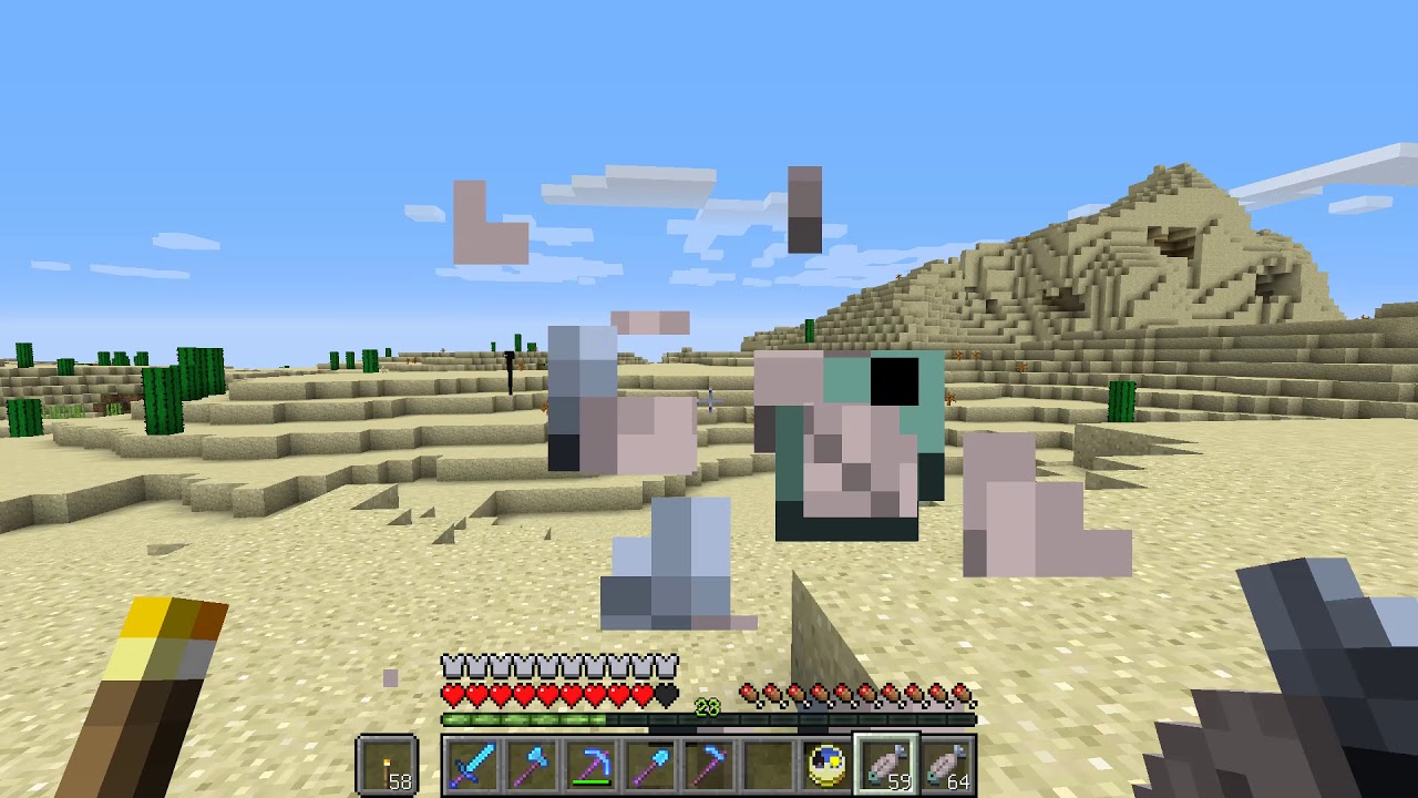 【マインクラフト】MC 251 砂漠の洞窟探検