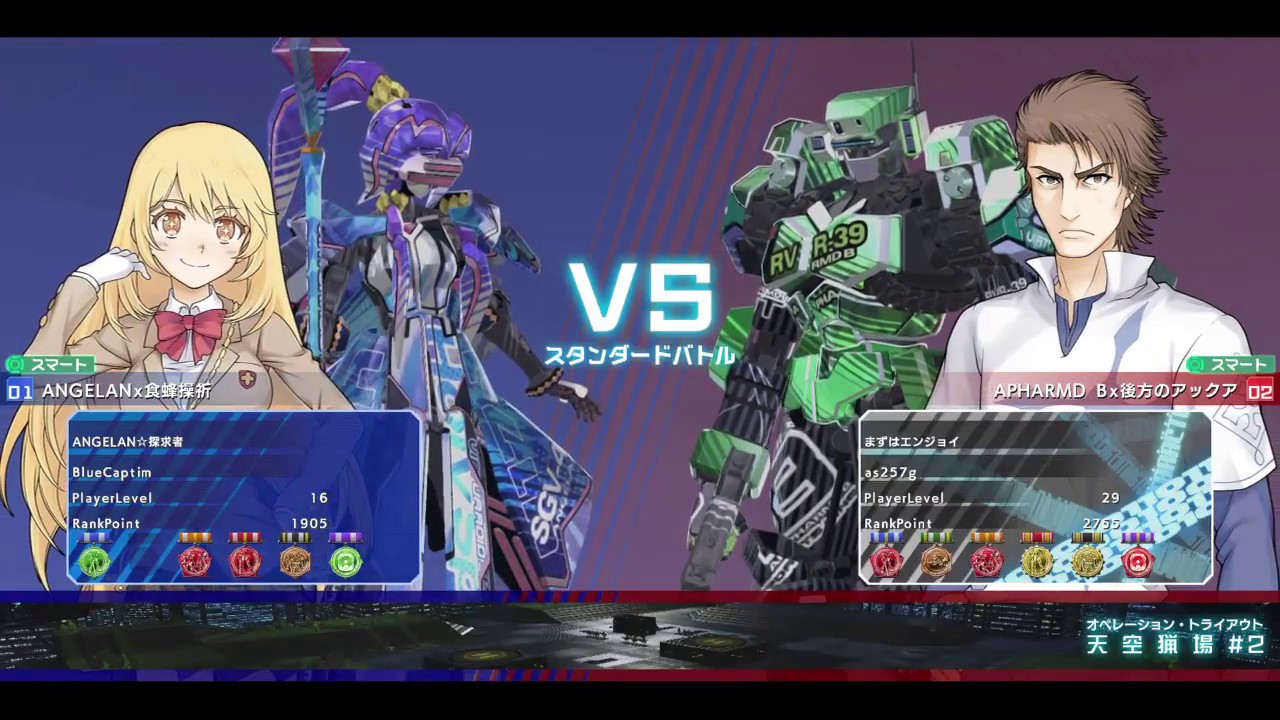 【禁書VO】CaptimバーチャロンTV ランクマッチ第49戦 とある魔術の電脳戦機 2018/2/19 とあるチャロン