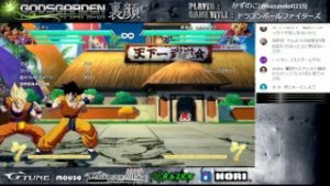 ドラゴンボールファイターズ プロゲーマーかずのこ対戦配信 後半GO1とガチ対戦in G-tune顔巣