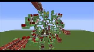 マインクラフト）巨大ロボット作ってみた。