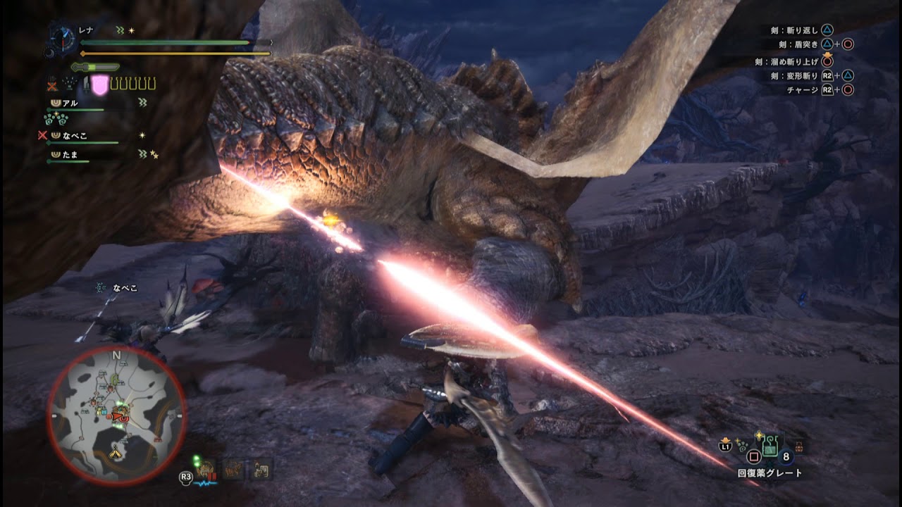 モンスターハンターワールド　ディアブロスの狩猟　2018 02 22 23 27 13 391