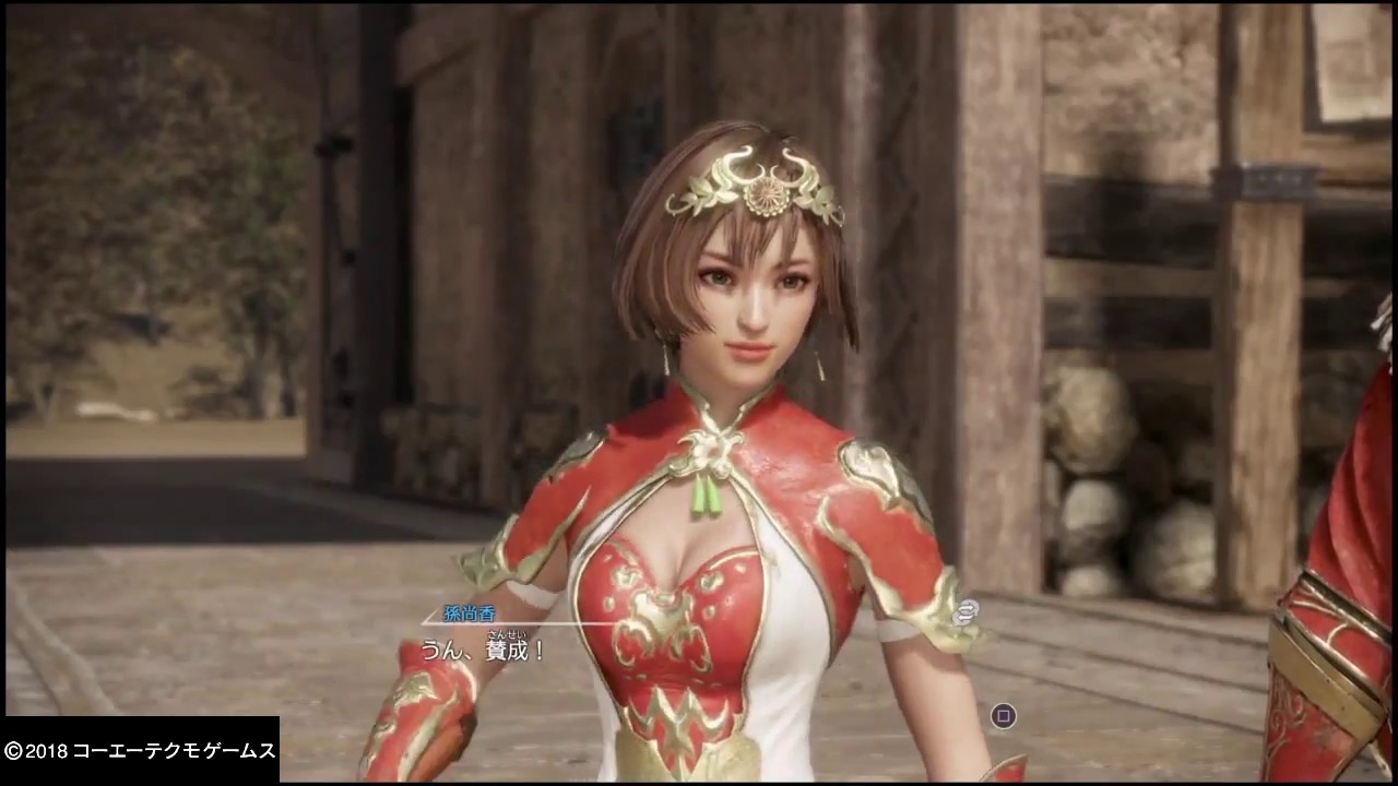 真・三國無双８_孫尚香　冒頭ゲームプレイ