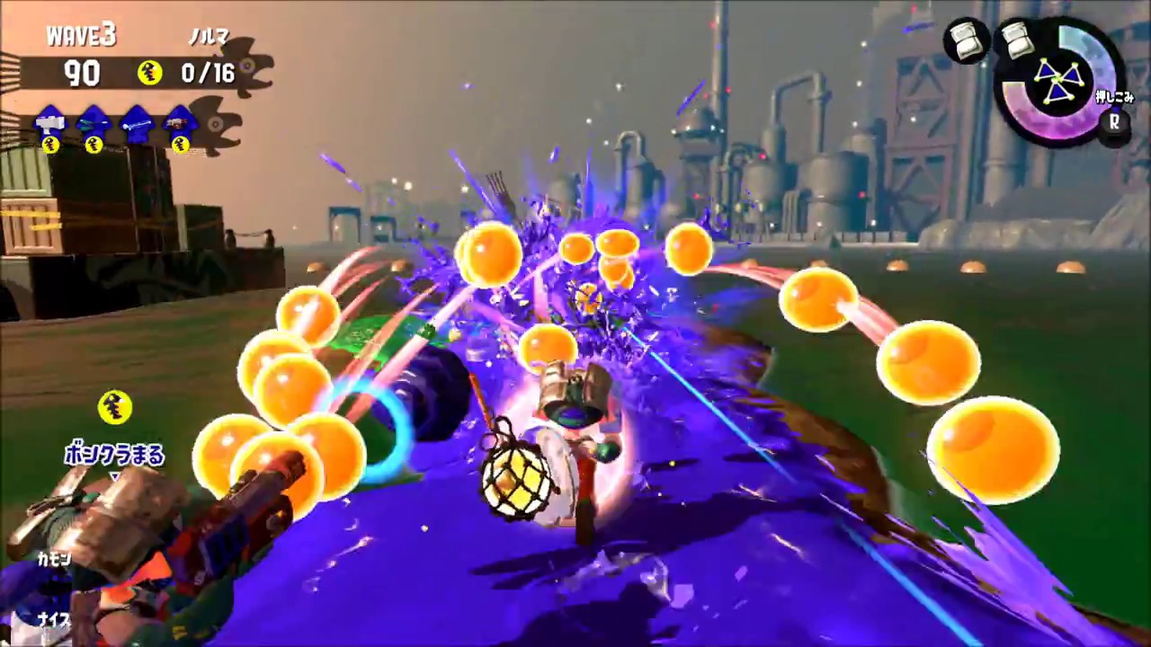 １００回記念　３連続サーモンラン　スプラトゥーン２