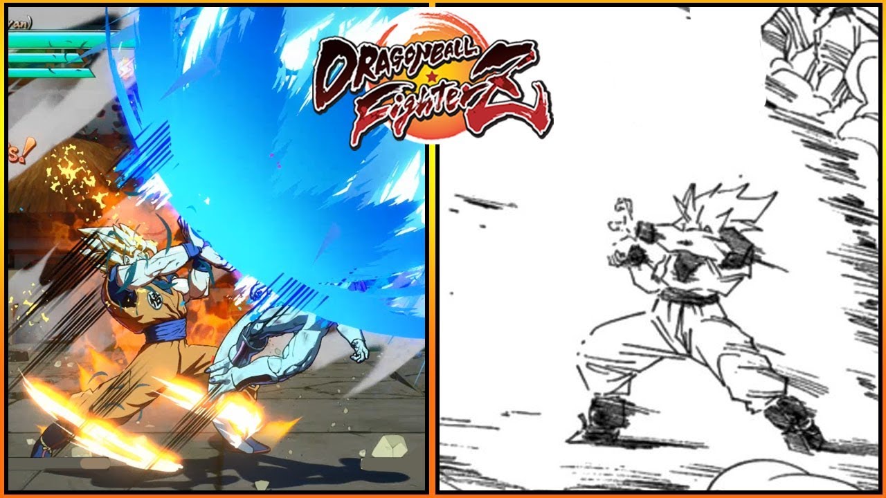 【ドラゴンボールファイターズ】比較ゲーム VS マンガ【孫悟空】