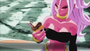 【ドラゴンボール ファイターズ】新キャラ「人造人間21号の食事シーン」　ドラゴンボール超