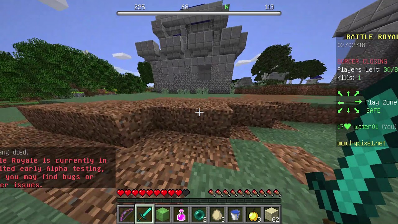 マインクラフトでPUBG？