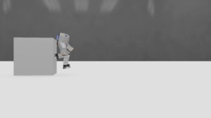 [BLENDERアニメーション初心者]壁蹴りアニメーションマインクラフト