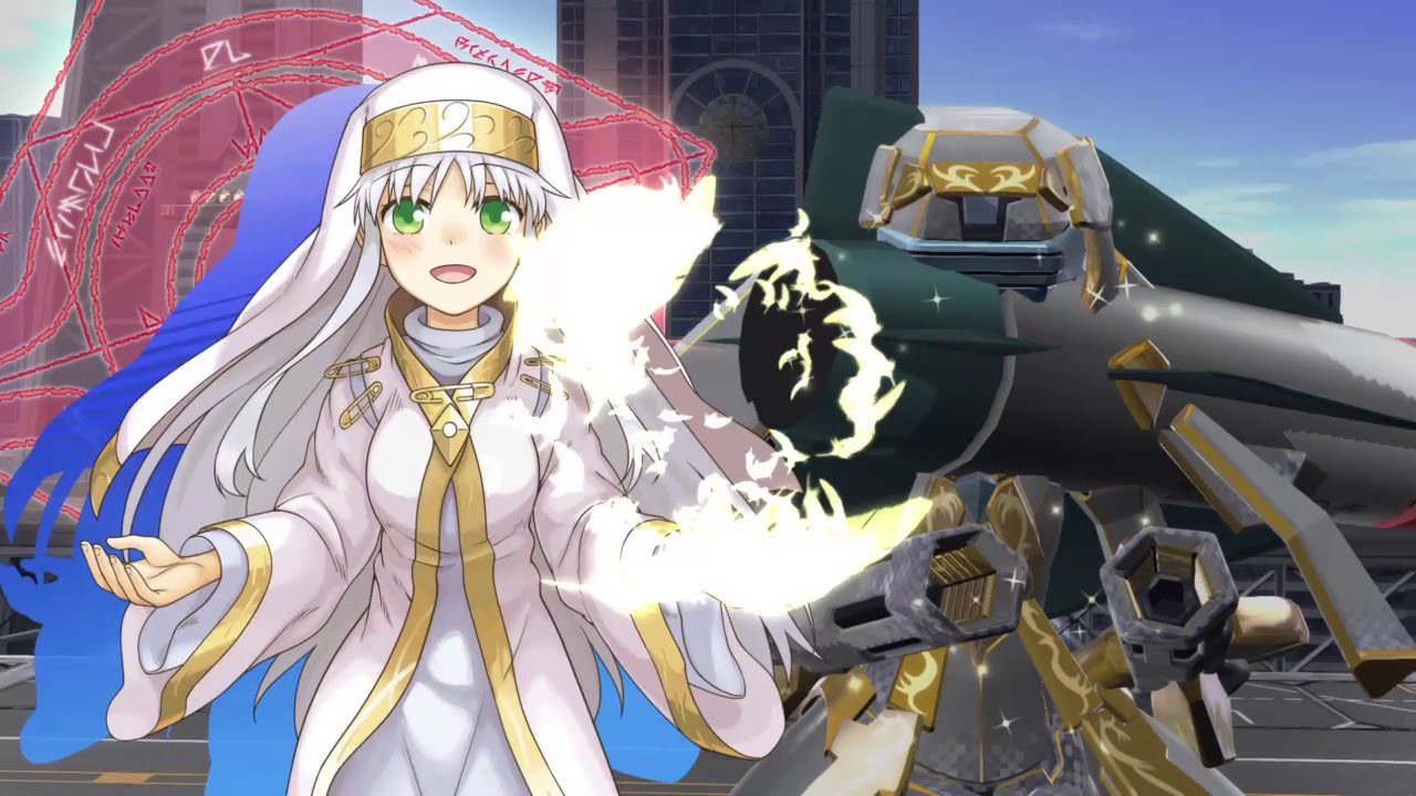 とある魔術の電脳戦機 ルルーンの頭に突き刺さるミサイル