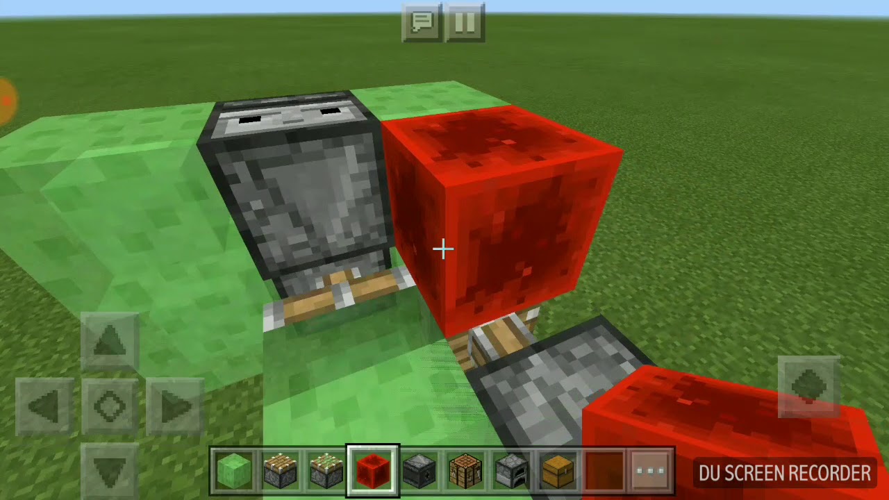 マインクラフト　車を作ってみた