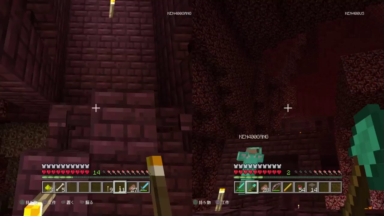 マインクラフト　ウィザースケルトンの頭集め！助っ人くらむ！