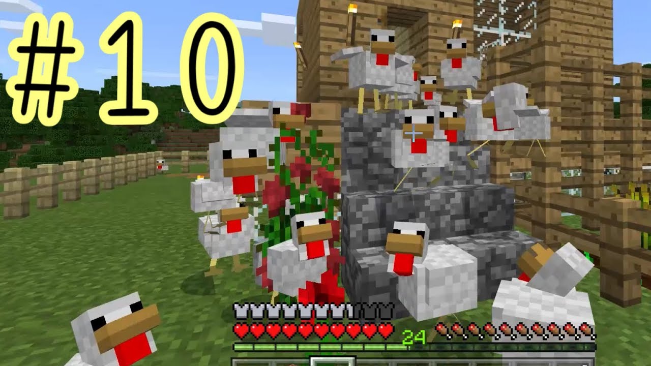 【マインクラフト】Part10-アイツは大事なものを奪っていきました・・・【カマロのマイクラ実況】