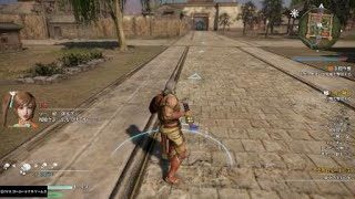 真・三國無双８　小喬　黄蓋バスターを決める