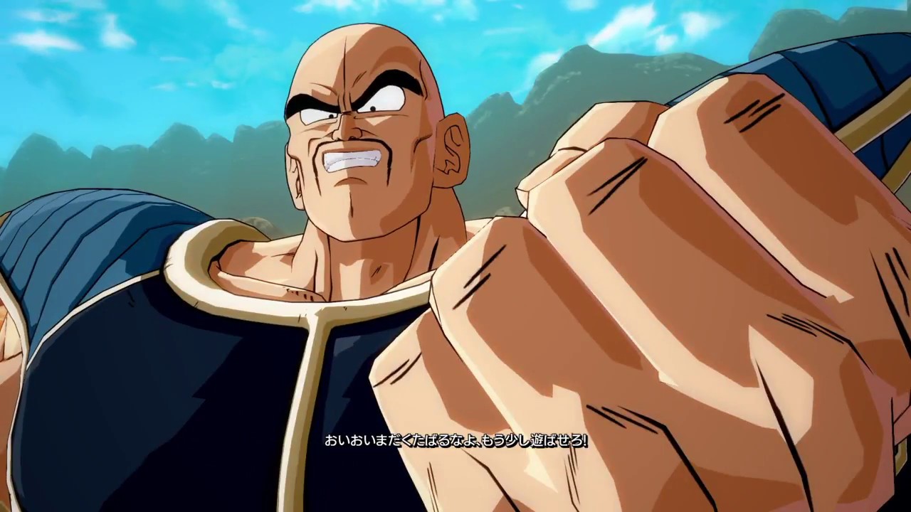 ドラゴンボール ファイターズ　エリート戦士ナッパ　チャオズの自爆も払いのける