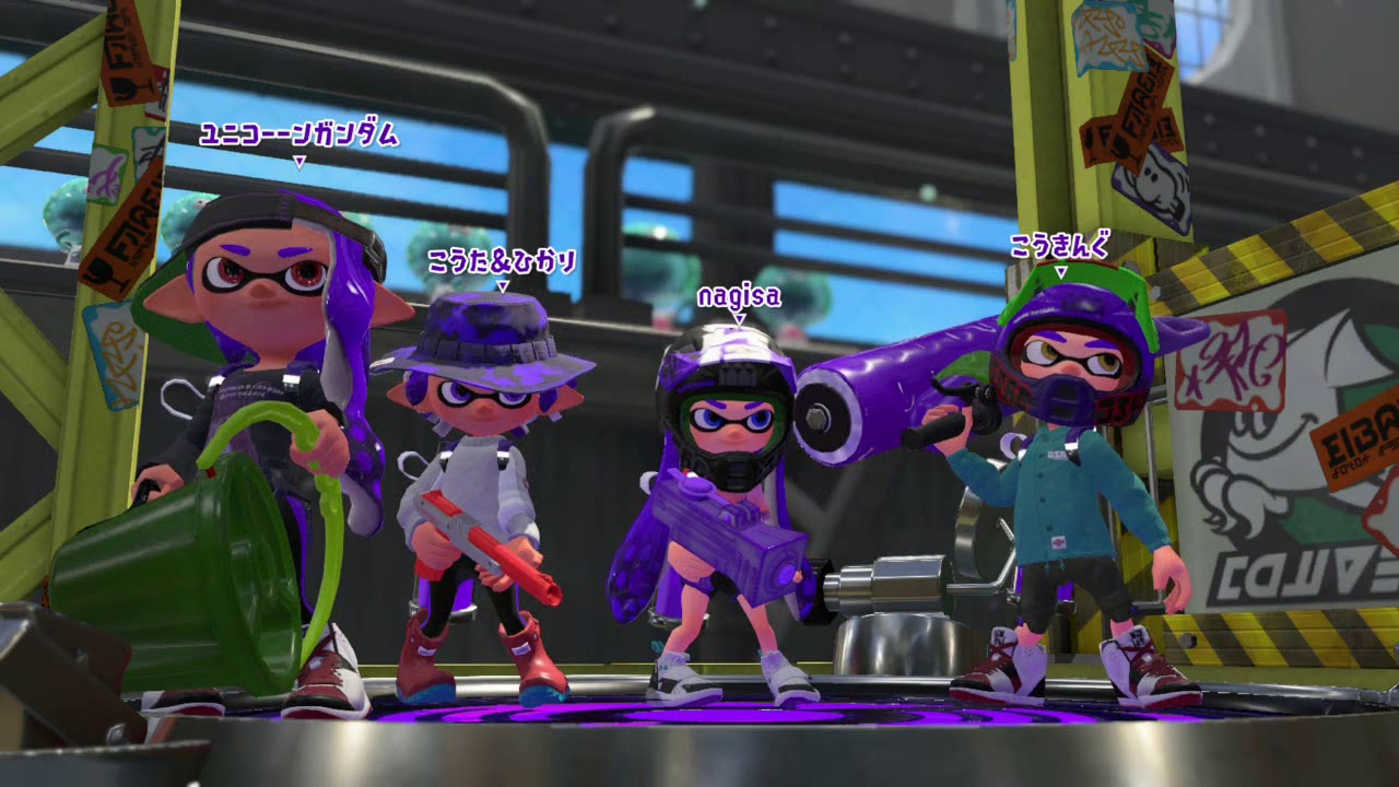 【スプラトゥーン2】part1 ナワバリバトル