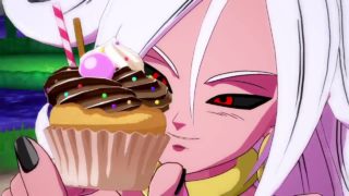 ドラゴンボール ファイターズ　人造人間２１号５１HITコンボでヤムチャを場外へ…　戦力外通告