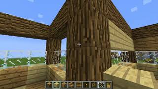 マインクラフト建築（仮拠点編）パート２