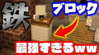 【マインクラフト】かくれんぼで鉄ブロック買ったら最強過ぎてチートだったｗｗｗ【マイクラ実況】