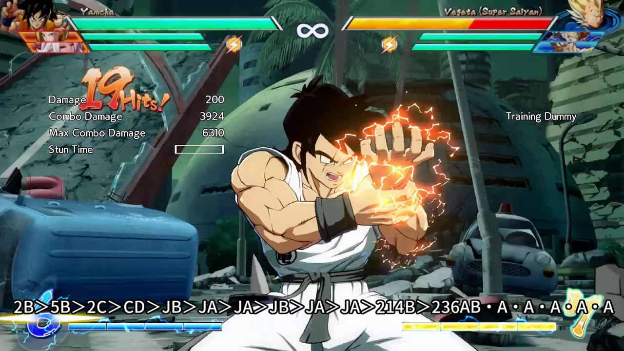 【DBFZ】ヤムチャ001【ドラゴンボールファイターズ】