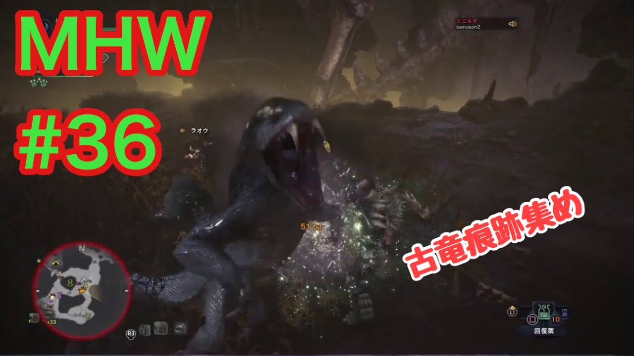 モンスターハンター：ワールド 　【下手くそプレーヤーが久々にモンハンやってみた】　＃36