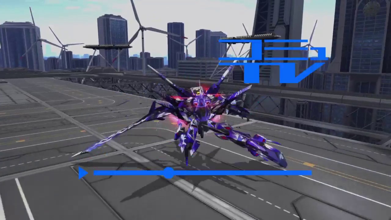 とある魔術の電脳戦機_バルバドスvsブルーストーカー