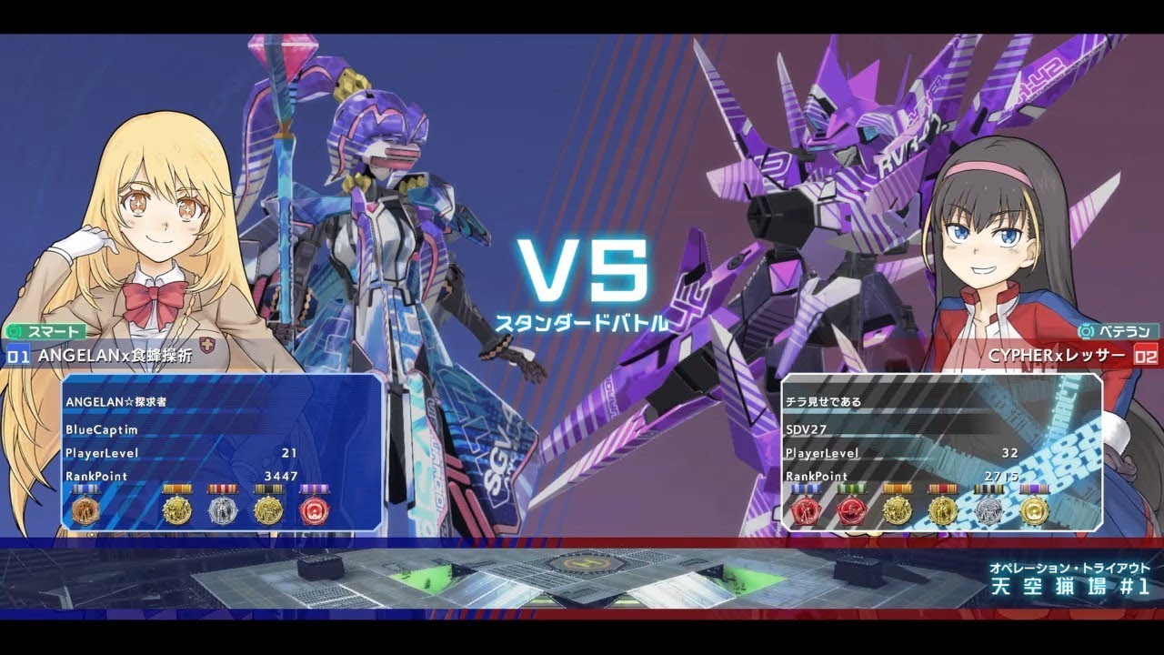 【禁書VO】CaptimバーチャロンTV ランクマッチ第101戦 とある魔術の電脳戦機 2018/2/25 とあるチャロン