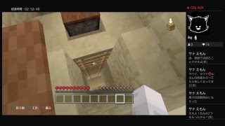 [マインクラフト]記録 not実況 7［Live］コメントきたら実況