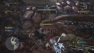 【モンスターハンターワールド】最近バゼルがあまりに目障りだからいじめてみた
