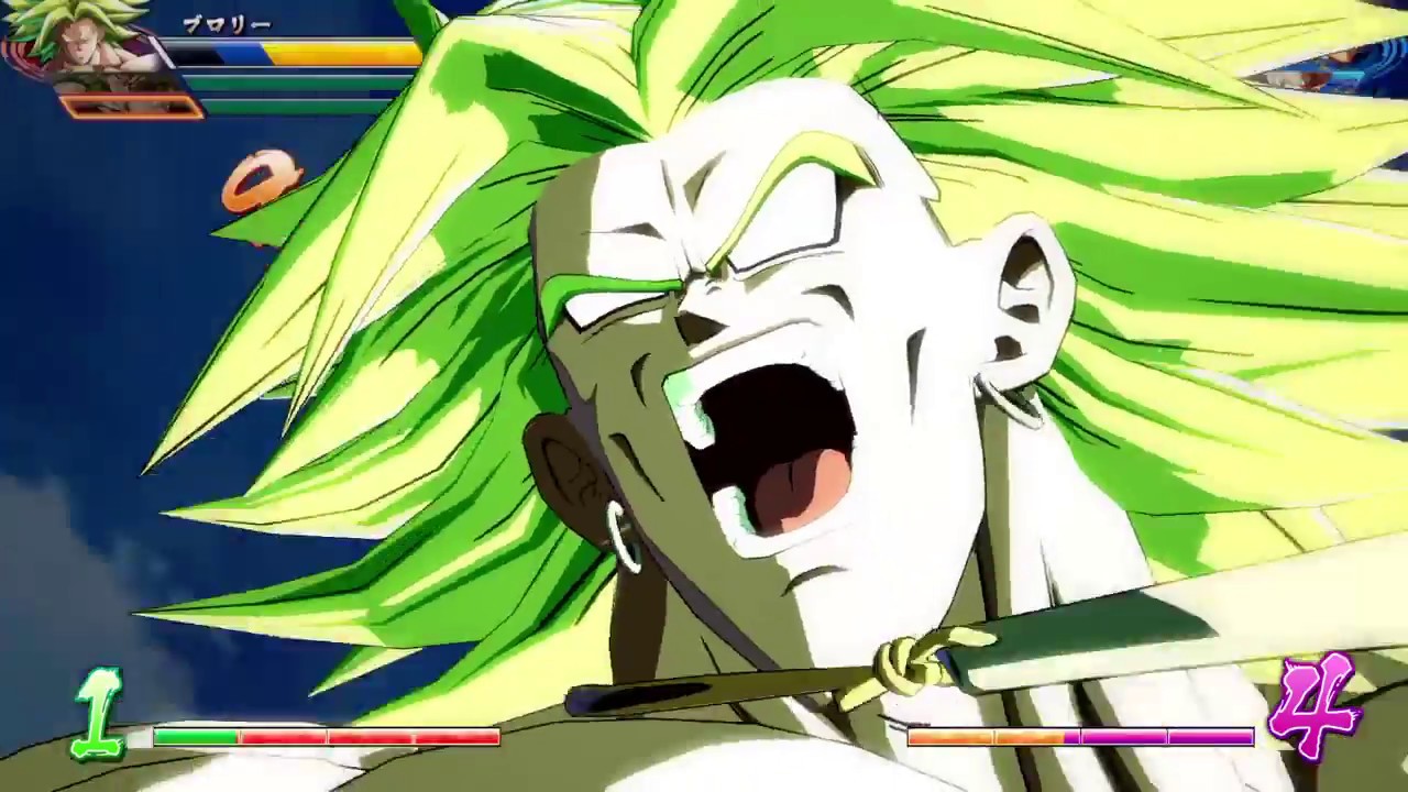 ドラゴンボール ファイターズ　日本最強　ブロリー　６７HITコンボ　圧倒的パワー