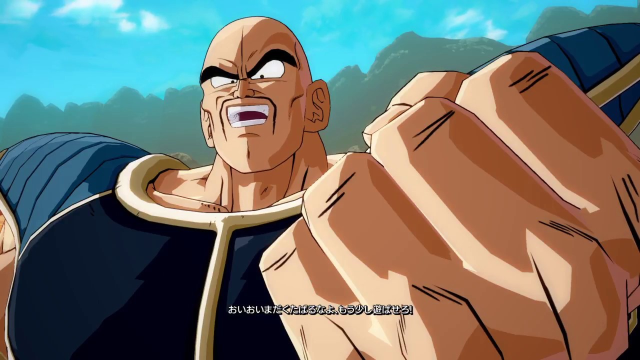 ドラゴンボール ファイターズ　ナッパが異次元の４５HITコンボ　これは超ナッパ　動きもキレッキレ
