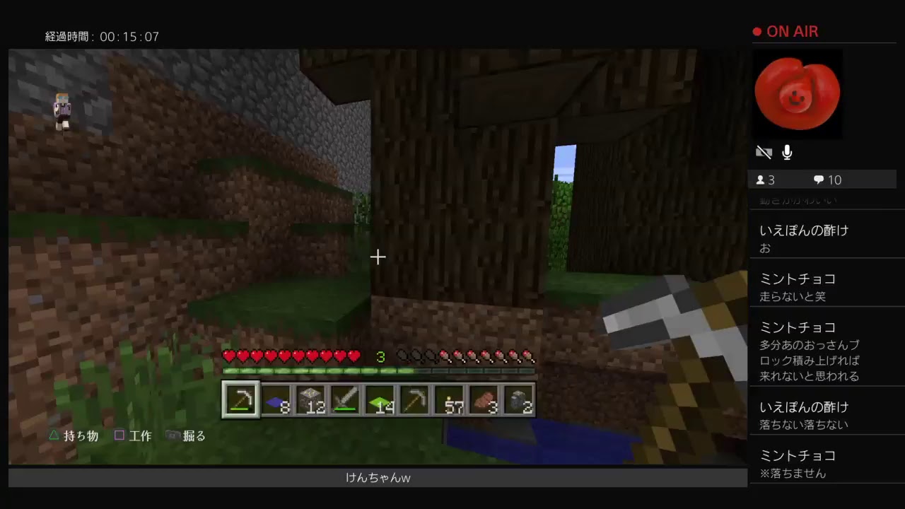 あまり知識のない　マインクラフト実況！