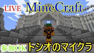 【マインクラフト】ウィザー討伐を行う場所を決めて整備する【ライブ－トシオのマルチ、マイクラ】