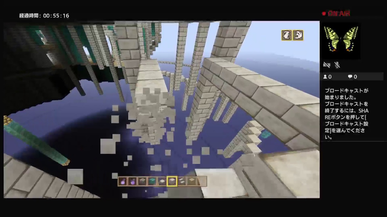 ［マインクラフト］ガチ建築勢、長時間労働